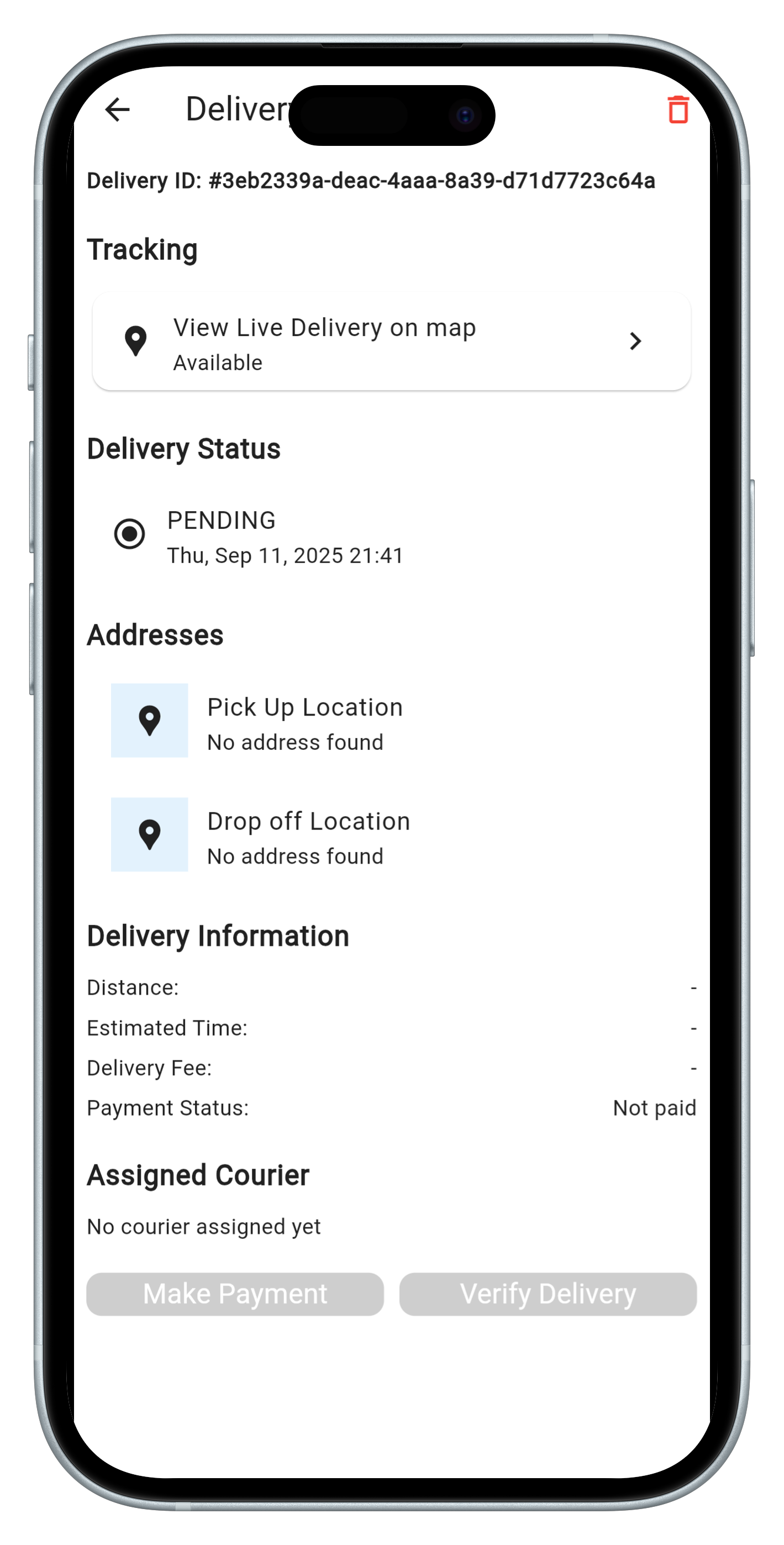SahelX App Screen 3